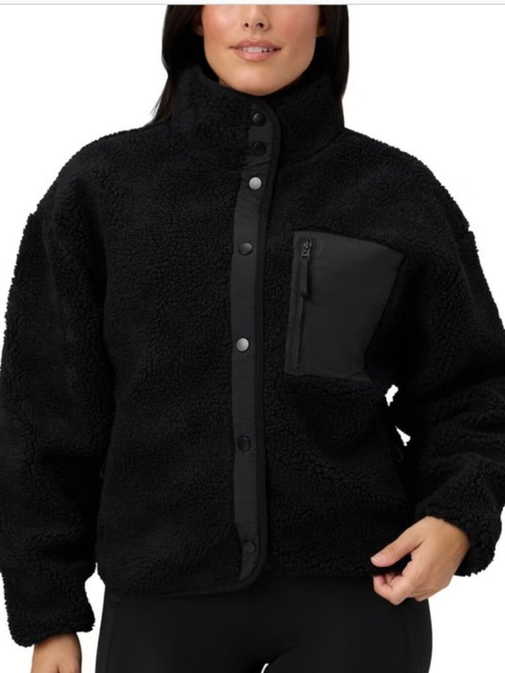 Fabletics Women's Teddy Jacket NEW